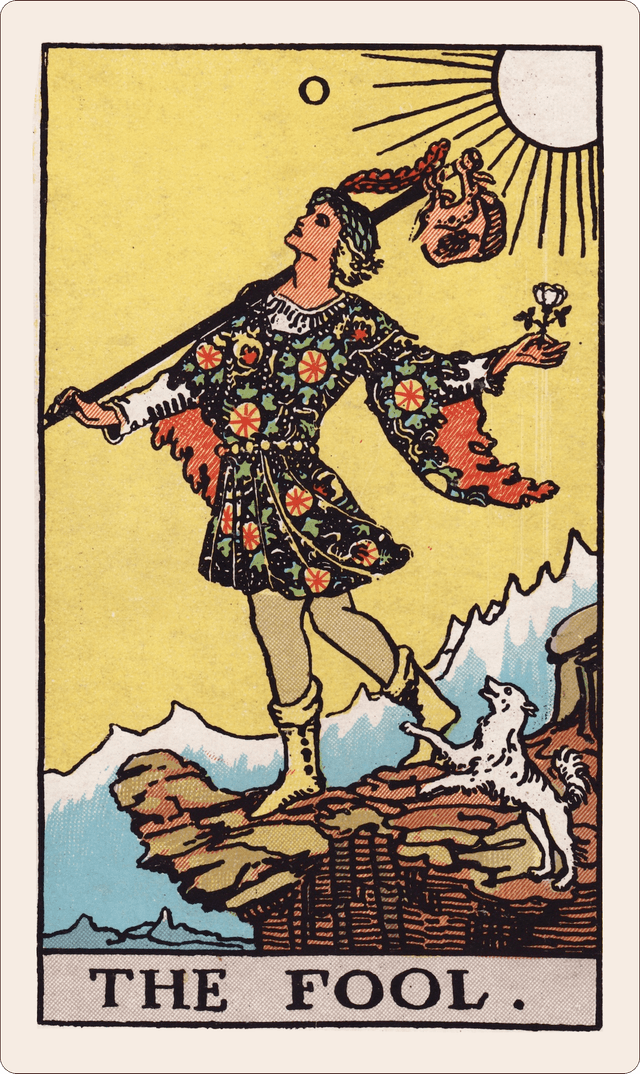 The Fool tarot card